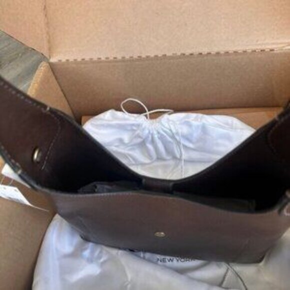 BNWT Coach Brooklyn 39 Shoulder Bag in Dark Stone - Picture 3 of 3